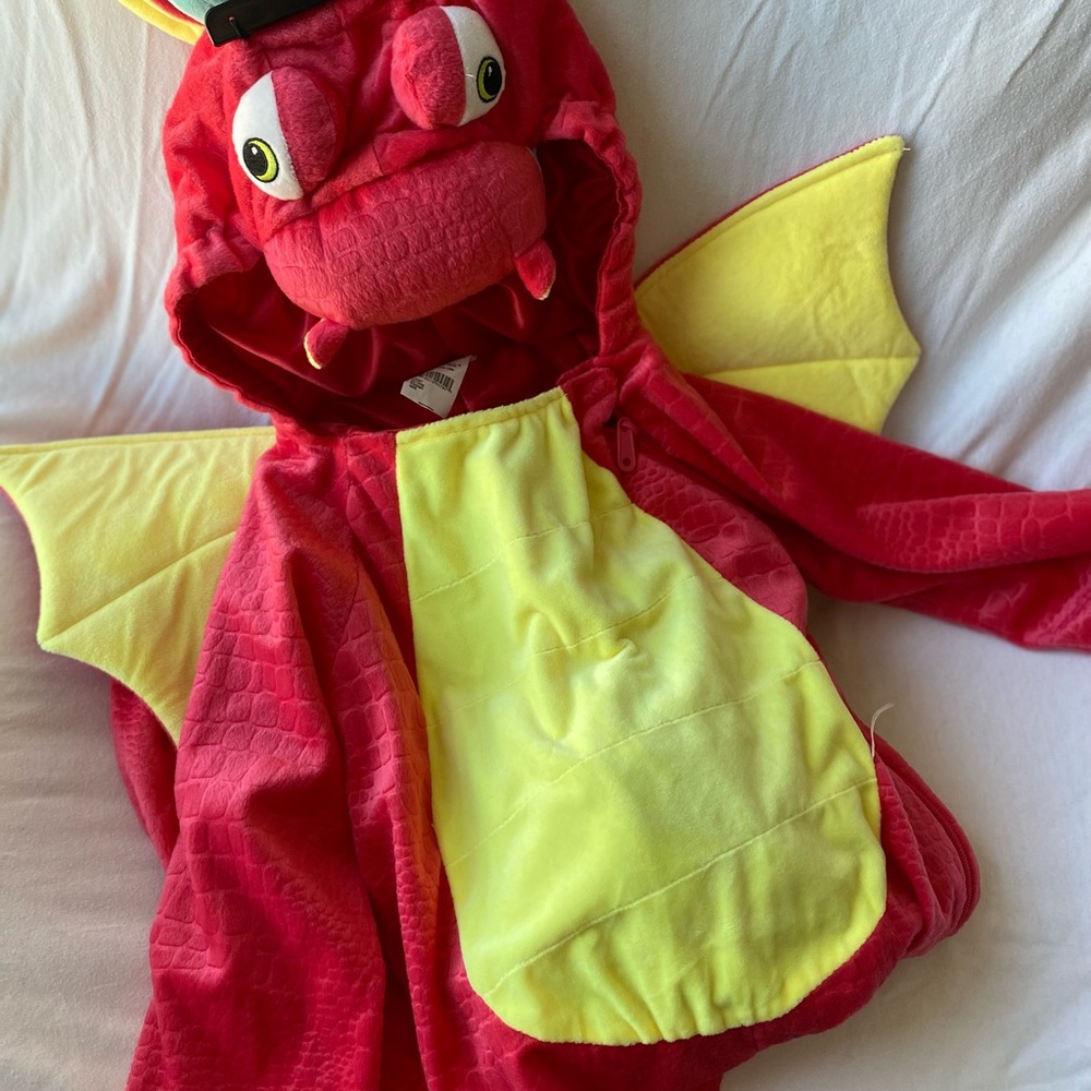 Target Red and Yellow Dragon Halloween Costume